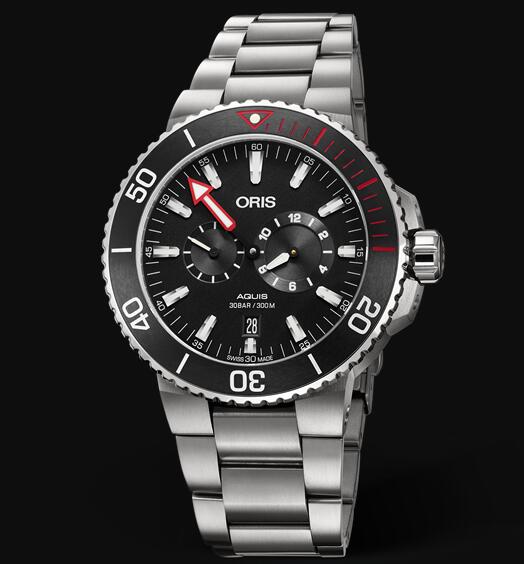 Review Oris Aquis 43.5mm REGULATEUR “DER MEISTERTAUCHER”01 749 7734 7154-Set Replica Watch